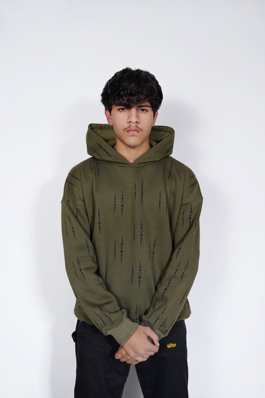 GREENWAVE OVERSIZED HOODIE