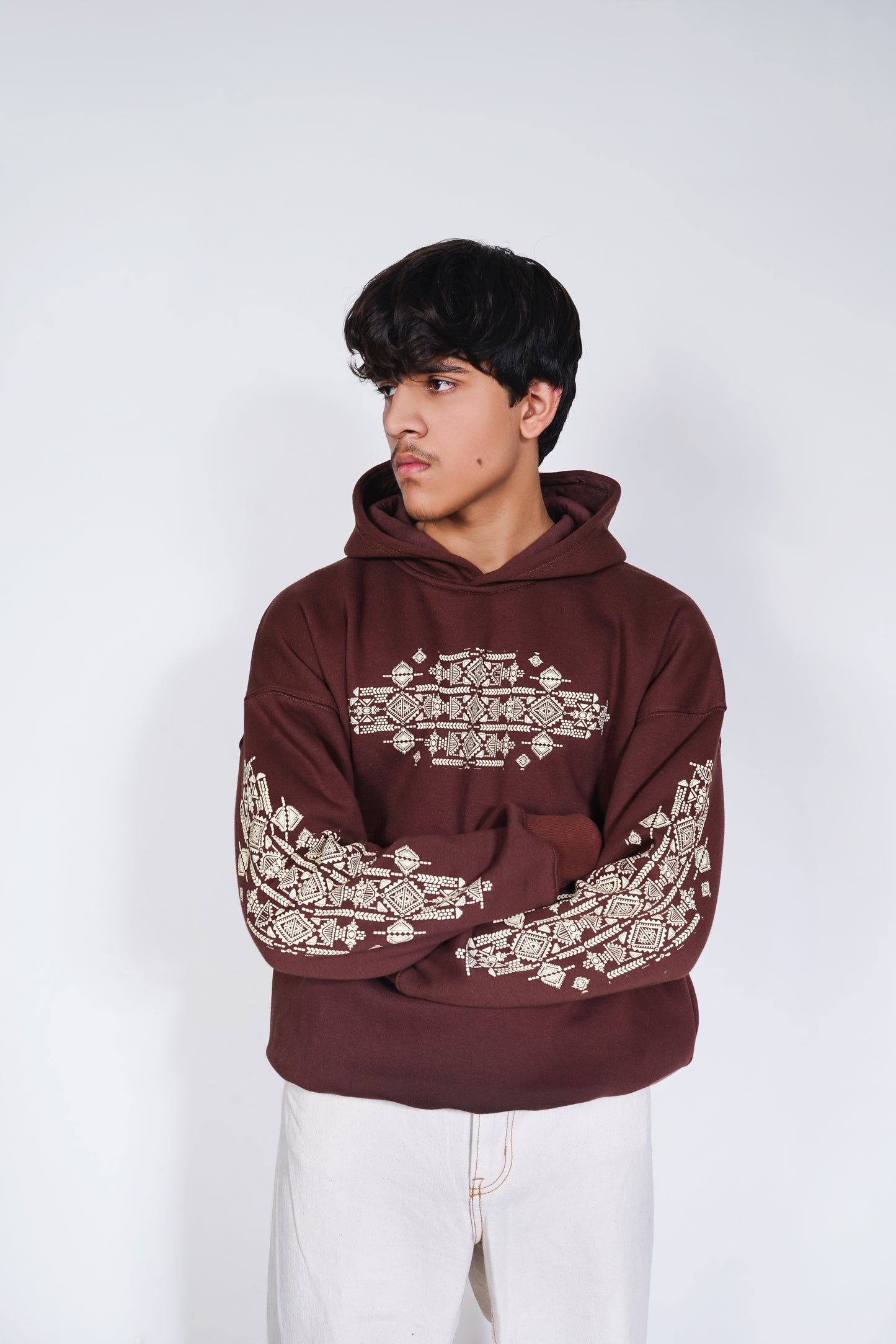 HERITAGE BLEND OVERSIZED HOODIE